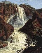 Jakob Philipp Hackert The Waterfalls at Terni oil painting artist